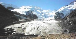 Glacier de Morteratsch, Grisons, Suisse